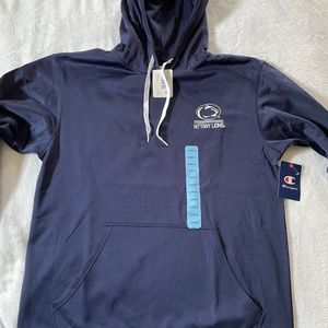 NWT Mens Penn State Nittany Lions hoodie Large L Champion Brand